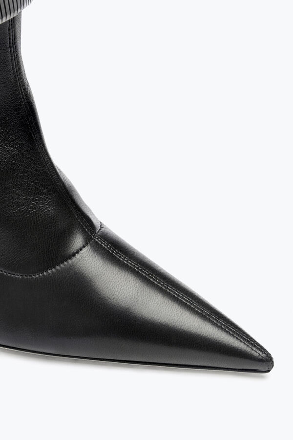 jeweled juniper black cuissard boot 105 rene caovilla