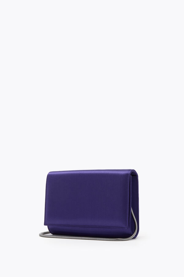 jeweled baby purple clutch rene caovilla