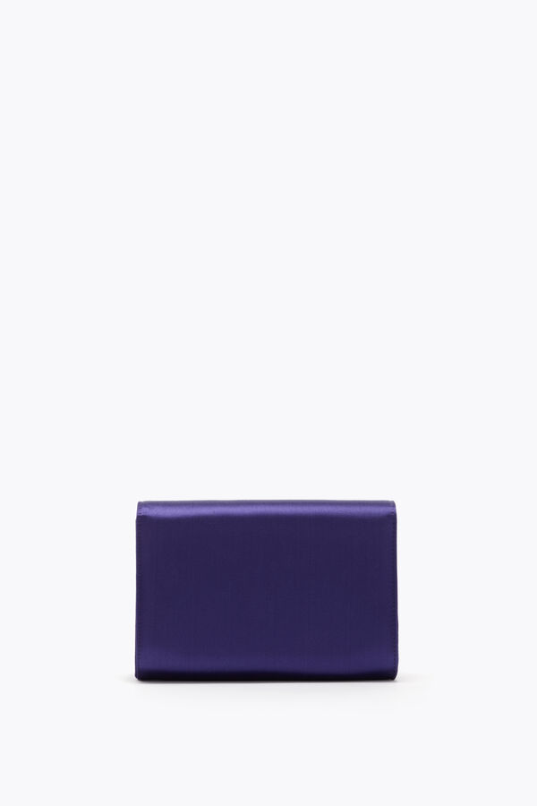 jeweled baby purple clutch rene caovilla