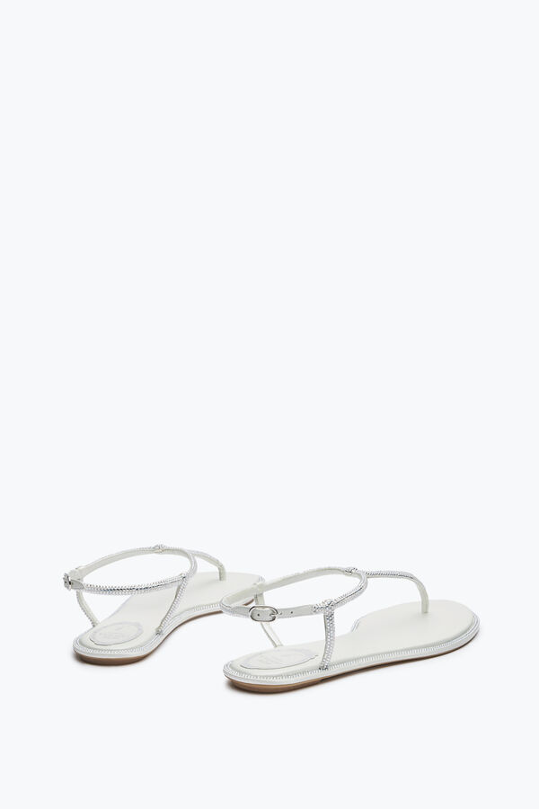 jeweled diana crystal ivory sandal 10 rene caovilla