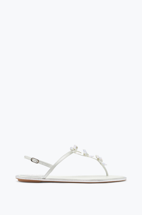 jeweled caterina white thong sandal 10 rene caovilla