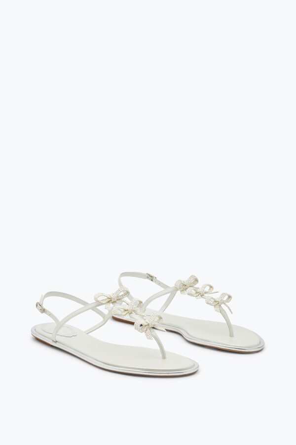 jeweled caterina white thong sandal 10 rene caovilla