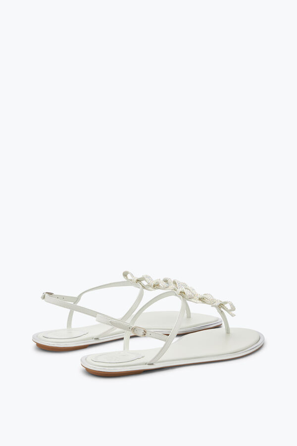 jeweled caterina white thong sandal 10 rene caovilla