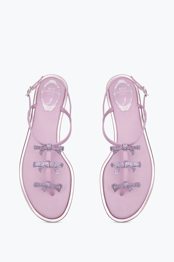 jeweled caterina mauve thong sandal 10 rene caovilla