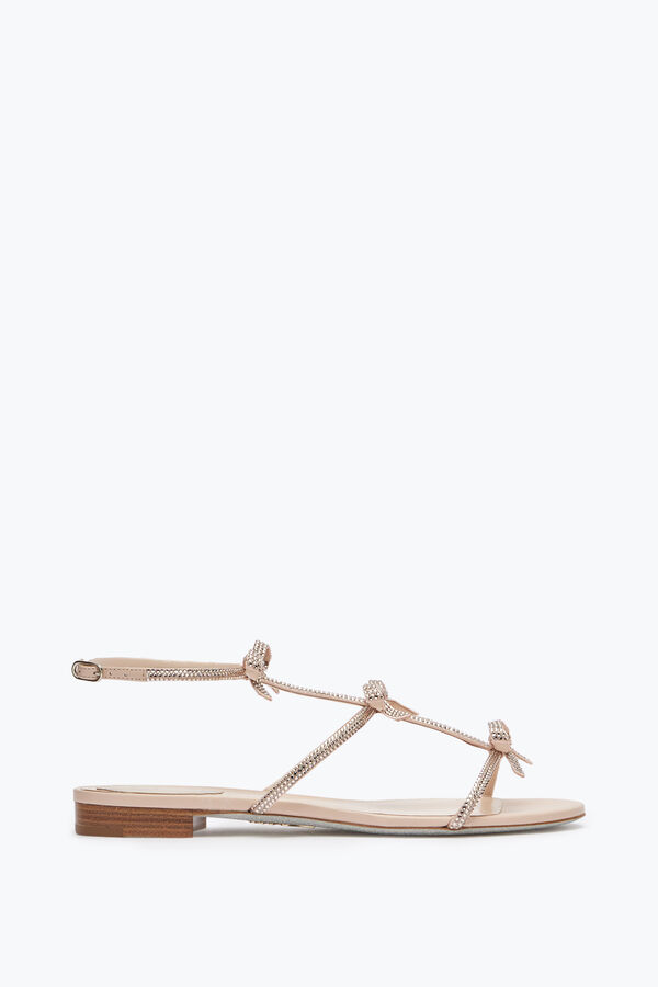 jeweled caterina nude flat sandal 10 rene caovilla