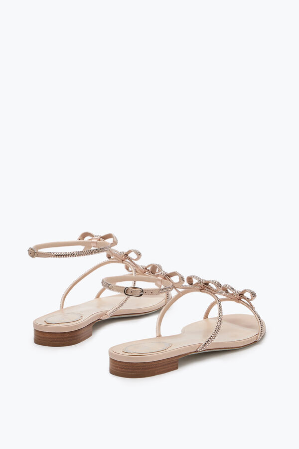 jeweled caterina nude flat sandal 10 rene caovilla