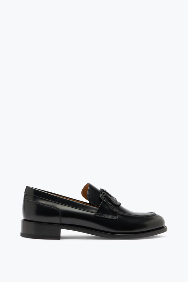 jeweled morgana black loafer 20 rene caovilla