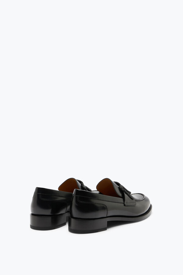 jeweled morgana black loafer 20 rene caovilla