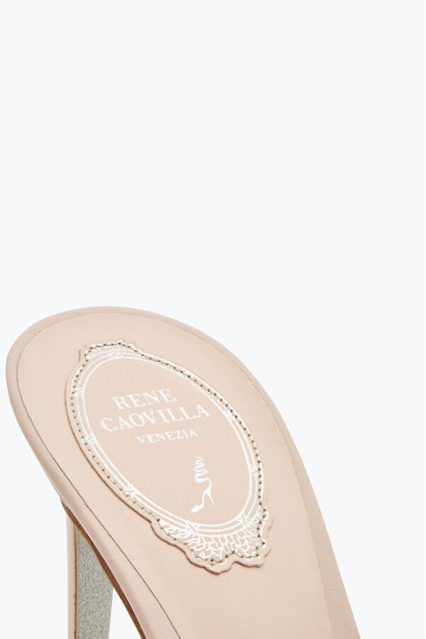 jeweled roxanne nude mule 80 rene caovilla