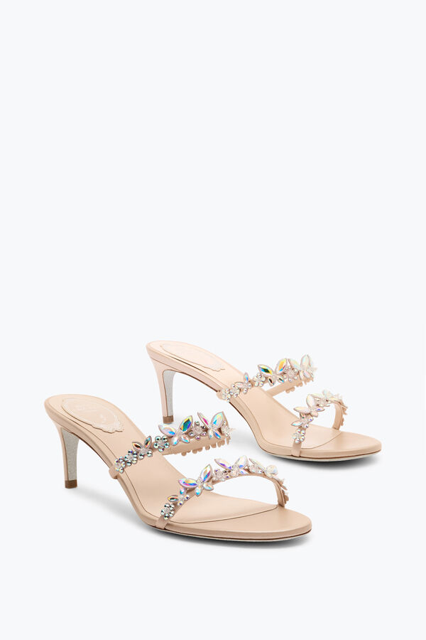 jeweled eden nude mule sandal 60 rene caovilla
