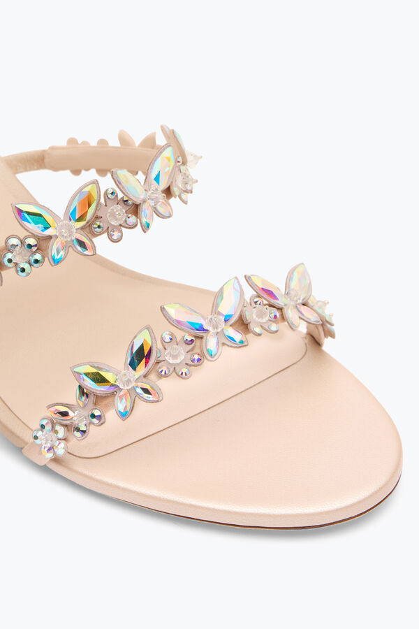 jeweled eden nude mule sandal 60 rene caovilla