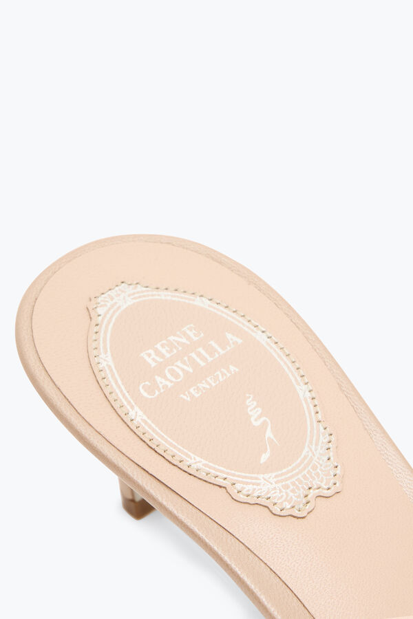 jeweled eden nude mule sandal 60 rene caovilla