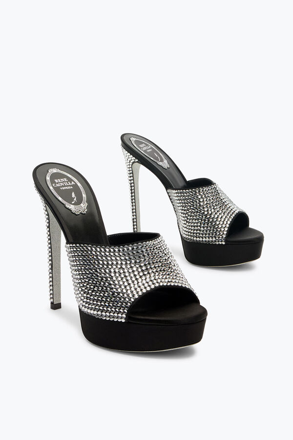 jeweled sharon platform mule 130 rene caovilla