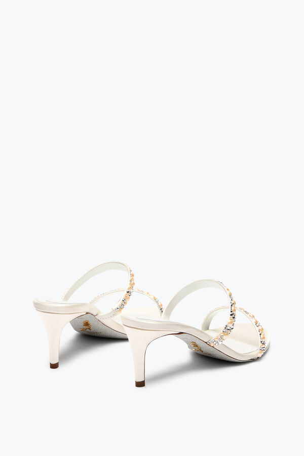 jeweled pearl white mule 60 rene caovilla