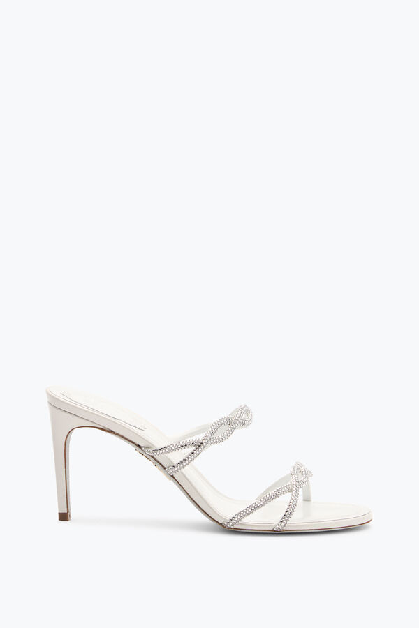 jeweled braid ivory mule 80 rene caovilla