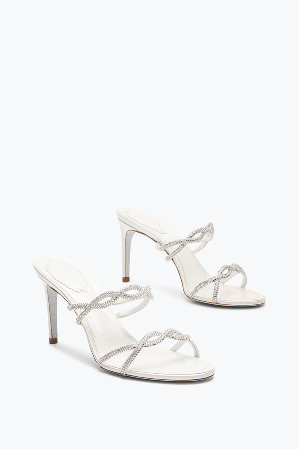 jeweled braid ivory mule 80 rene caovilla