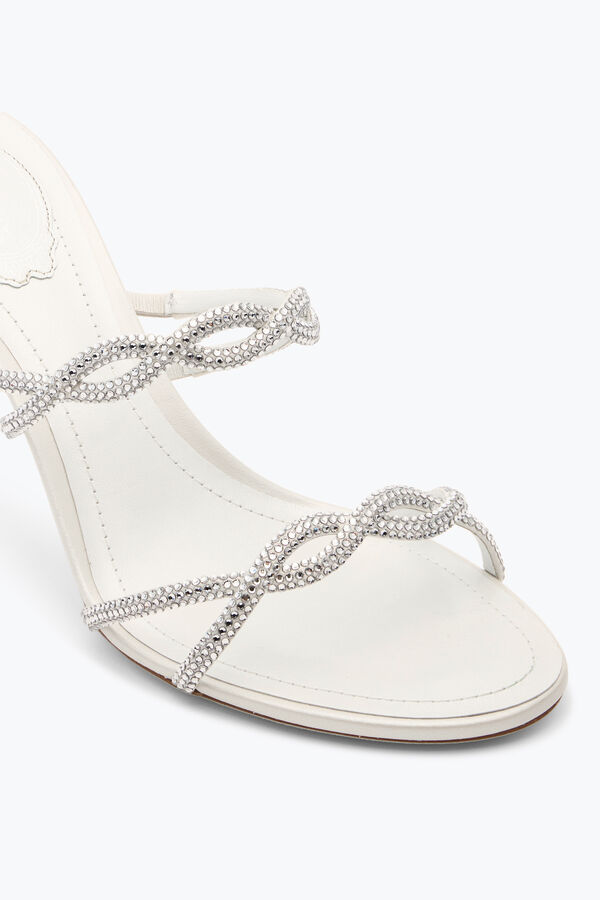 jeweled braid ivory mule 80 rene caovilla