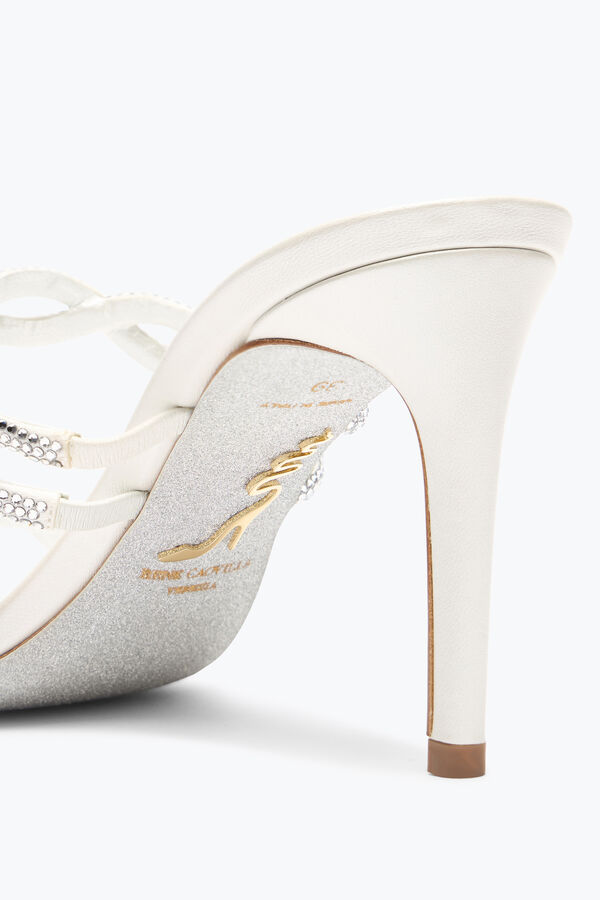 jeweled braid ivory mule 80 rene caovilla