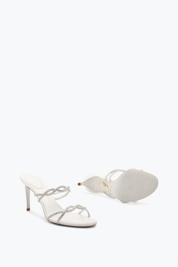 jeweled braid ivory mule 80 rene caovilla