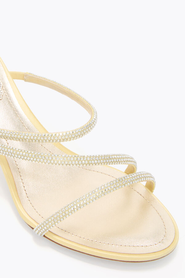 jeweled erin lemon yellow mule 50 rene caovilla