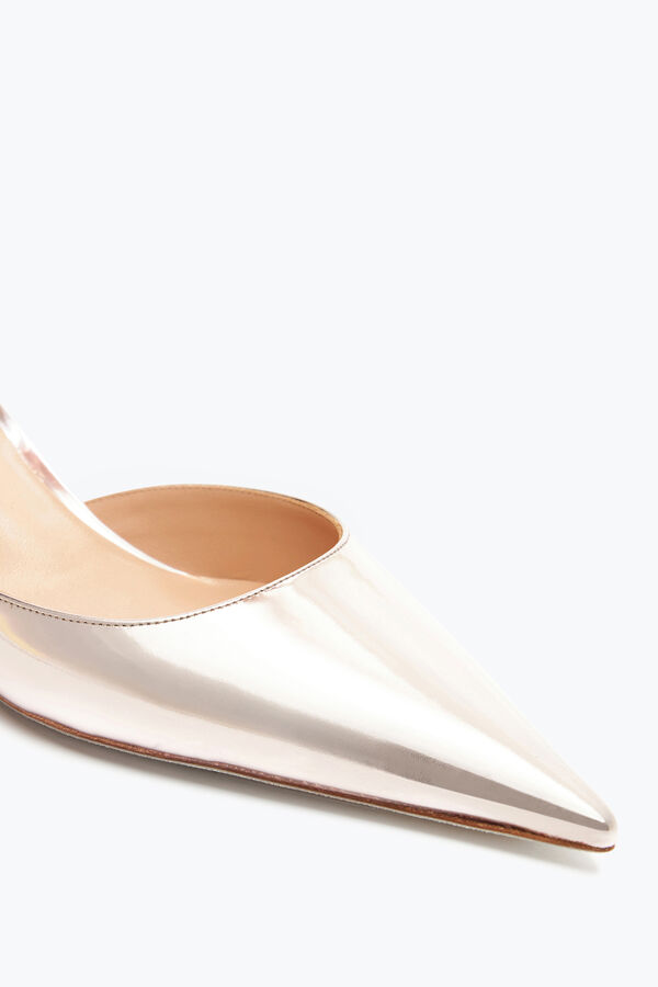 jeweled cleo rose gold pump with crystals 50 rene caovilla