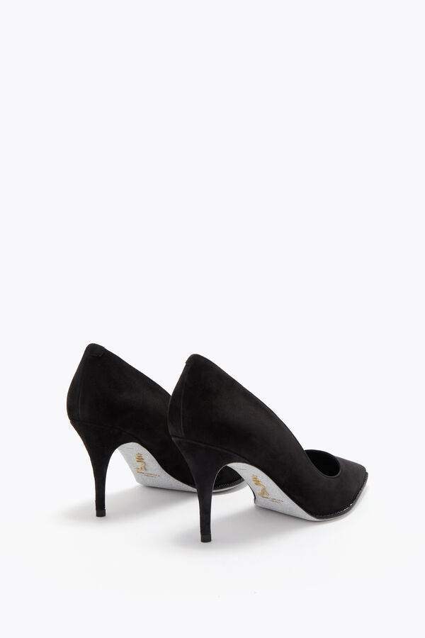 jeweled taylor black pump 80 rene caovilla