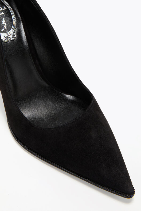 jeweled taylor black pump 80 rene caovilla