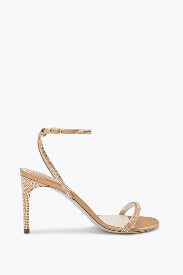 jeweled ellabrita crystal beige sandal 80 rene caovilla