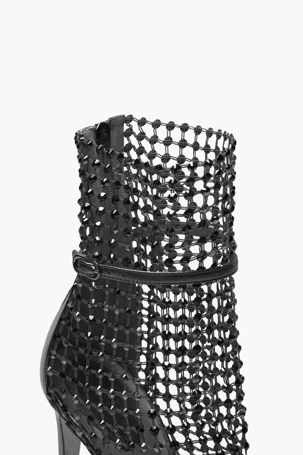 jeweled galaxia metallic anthracite sandal 105 rene caovilla