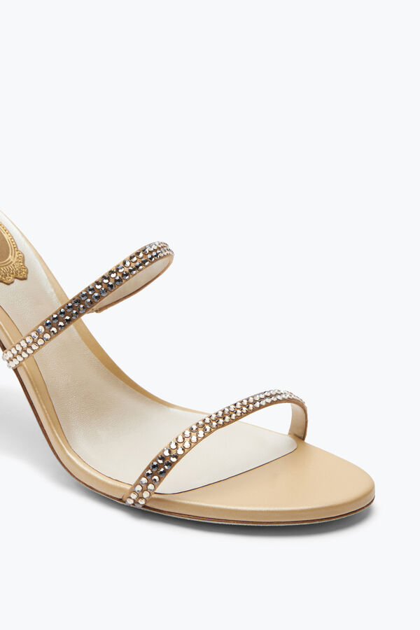 jeweled cleo nude sandal 80 rene caovilla