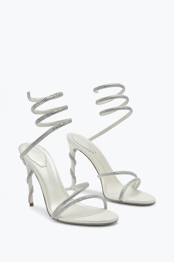 jeweled margot crystal ivory sandal 105 rene caovilla