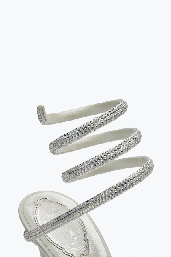 jeweled margot crystal ivory sandal 105 rene caovilla