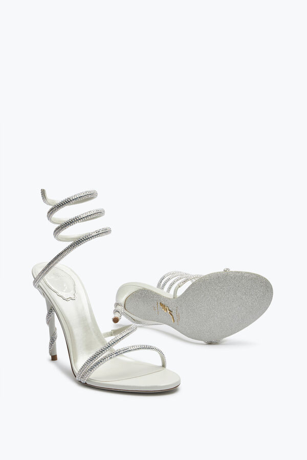 jeweled margot crystal ivory sandal 105 rene caovilla