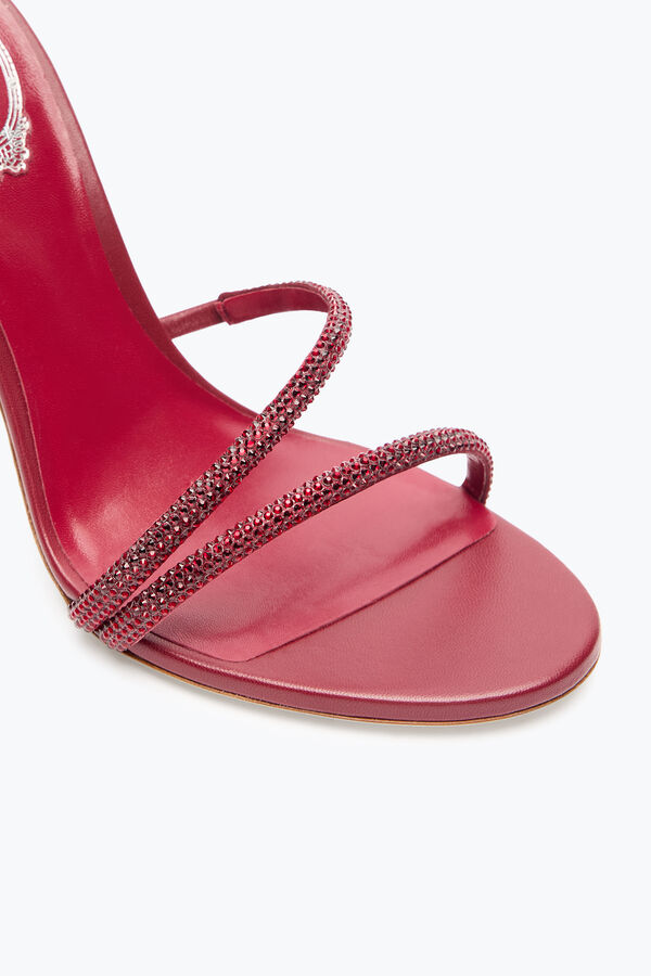 jeweled margot burgundy sandal 105 rene caovilla
