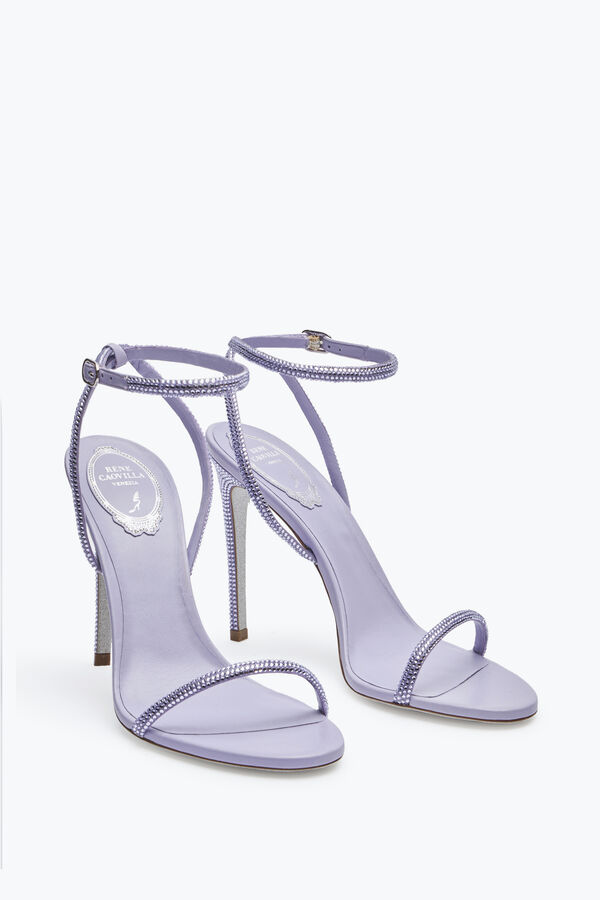 jeweled ellabrita crystal lavender sandal 105 rene caovilla
