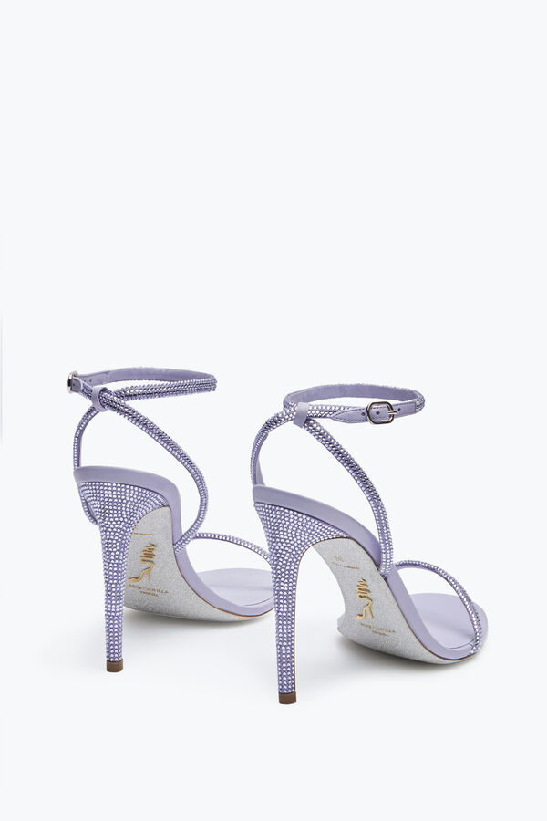 jeweled ellabrita crystal lavender sandal 105 rene caovilla
