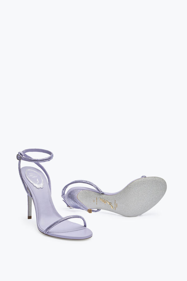 jeweled ellabrita crystal lavender sandal 105 rene caovilla