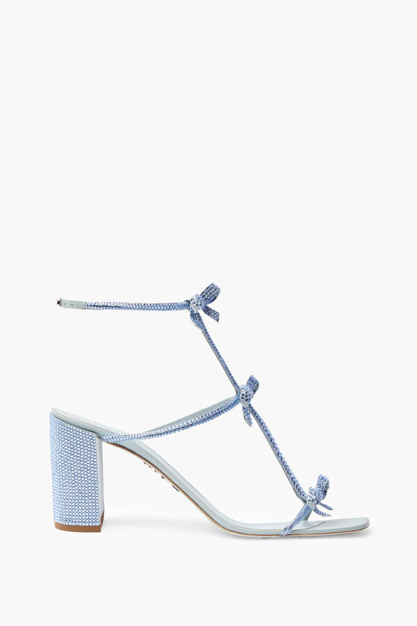 jeweled caterina crystal powder blue sandal 80 rene caovilla