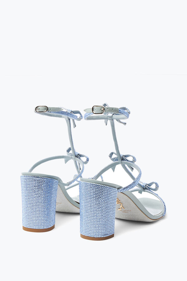 jeweled caterina crystal powder blue sandal 80 rene caovilla