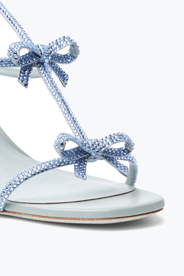 jeweled caterina crystal powder blue sandal 80 rene caovilla