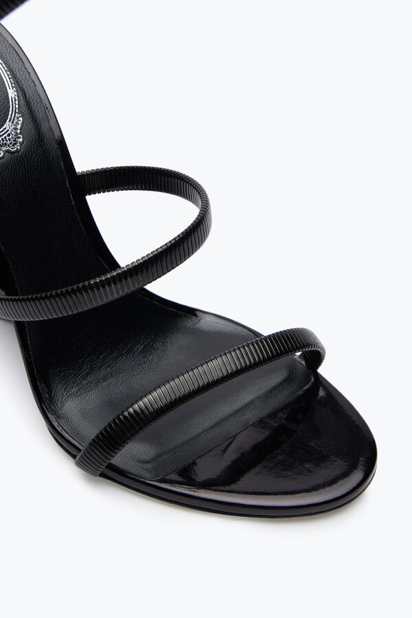 jeweled symphony black sandal 105 rene caovilla