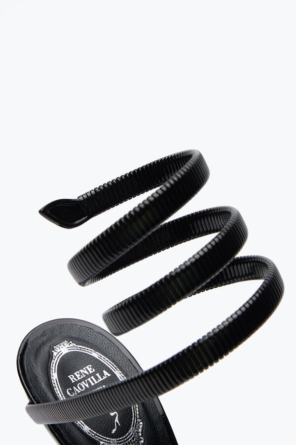 jeweled symphony black sandal 105 rene caovilla