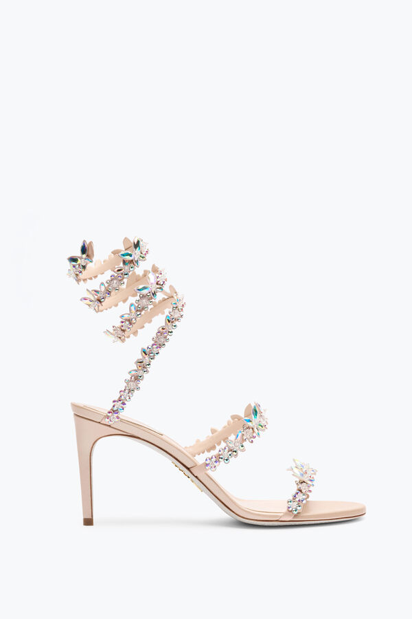 jeweled eden nude sandal 80 rene caovilla