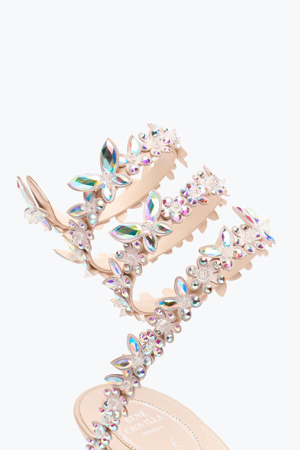 jeweled eden nude sandal 80 rene caovilla