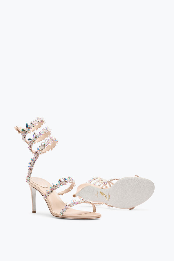 jeweled eden nude sandal 80 rene caovilla