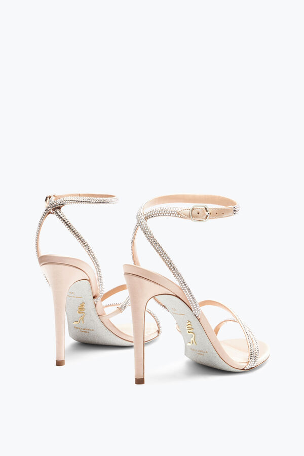 jeweled irina nude sandal with crystals 105 rene caovilla