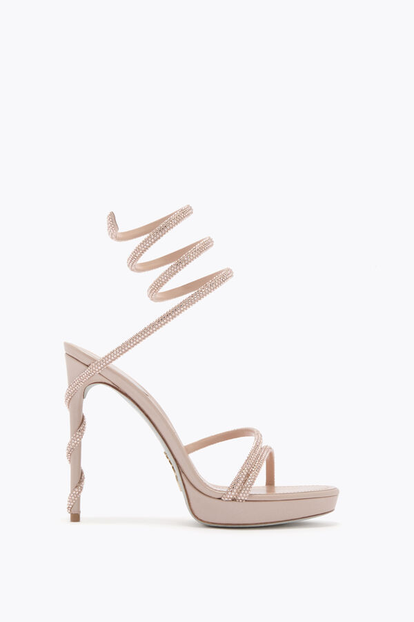 jeweled margot nude platform sandal 120 rene caovilla
