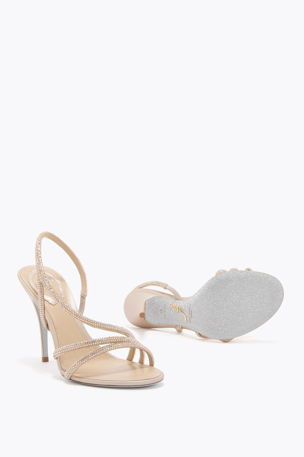 jeweled erin gold sandal 100 rene caovilla