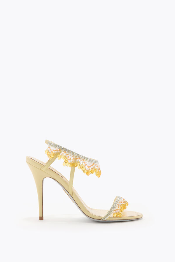 jeweled jahanara pastel yellow sandal 100 rene caovilla