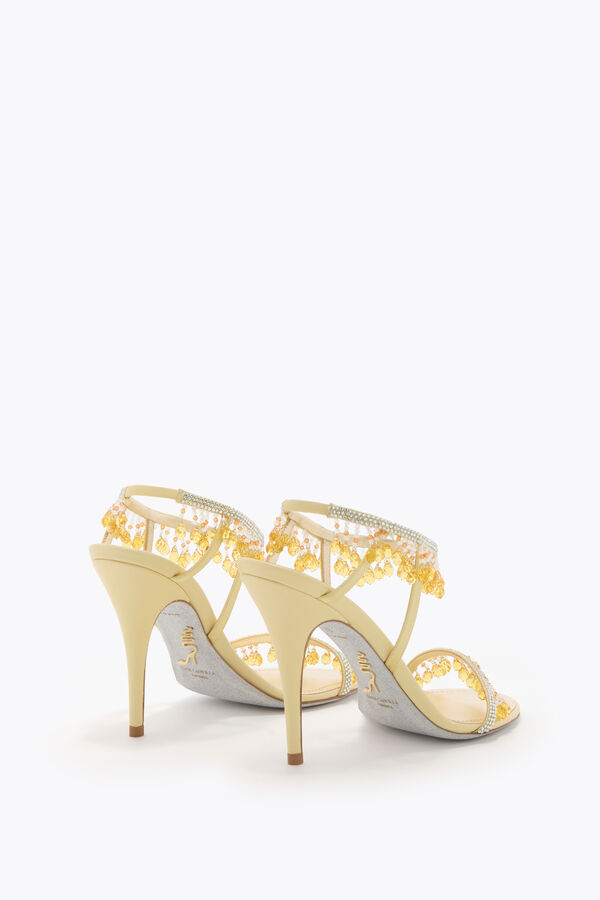 jeweled jahanara pastel yellow sandal 100 rene caovilla